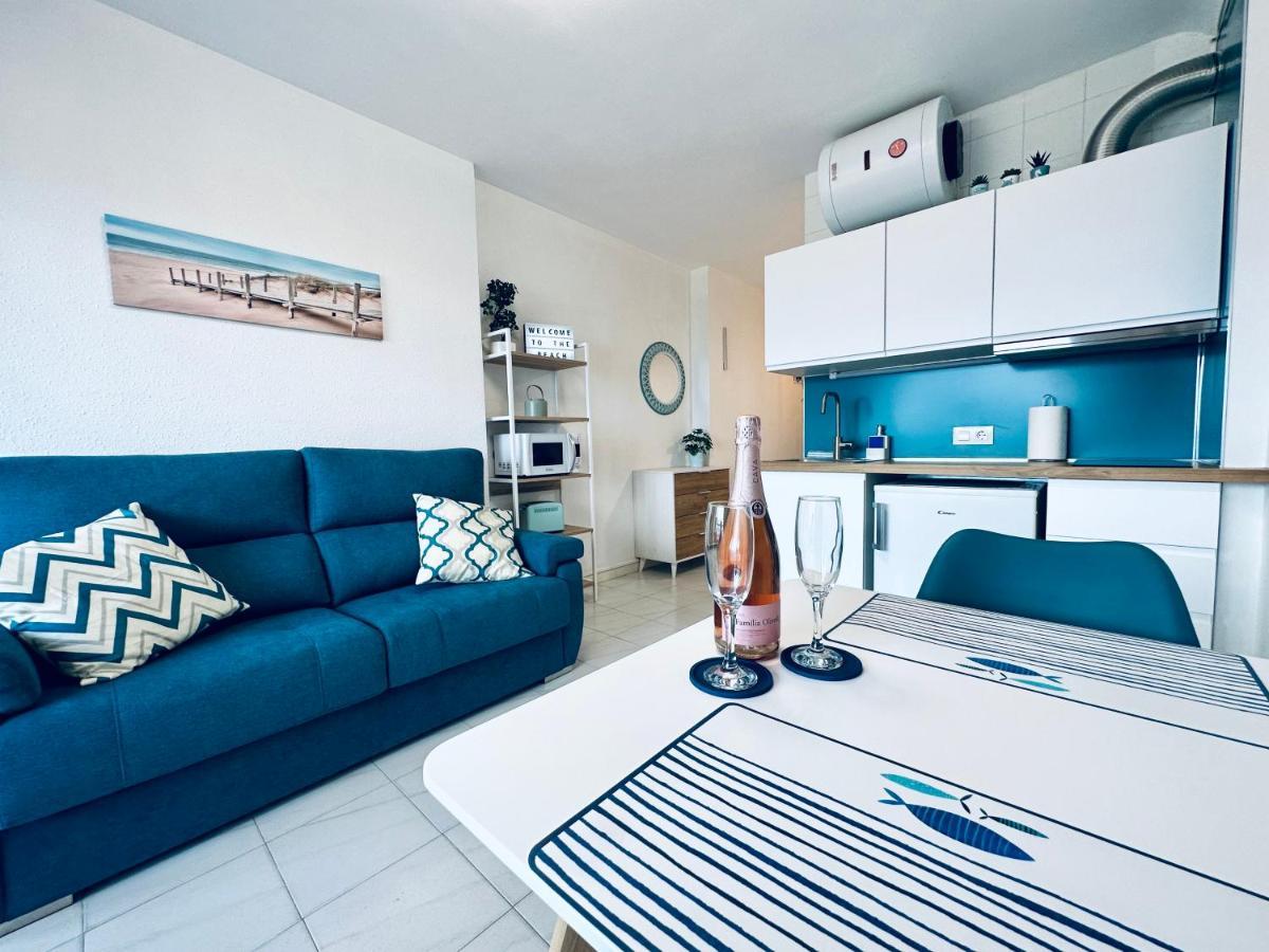 Face A La Mer - Vue Epique, Climatisation, Wifi, Draps Inclus Empuriabrava Dış mekan fotoğraf